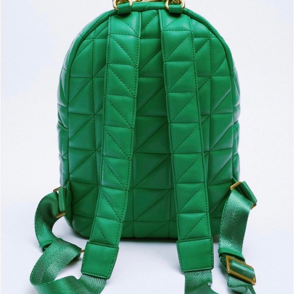 Zara Emerald Green Backpack - Picture 2 of 5